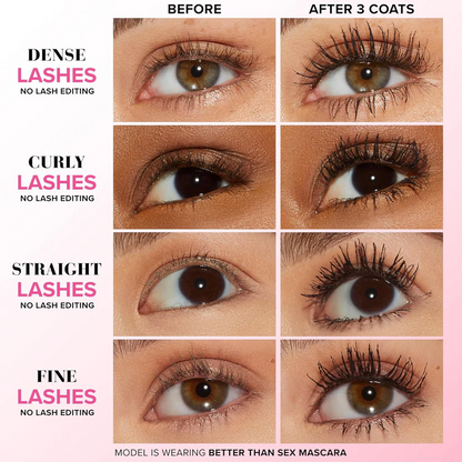 Last Day Buy 1 Get 1 Free✨Sylvancove®Lengthening & Curling Mascara – Waterproof, Smudge-Proof Lash Booster