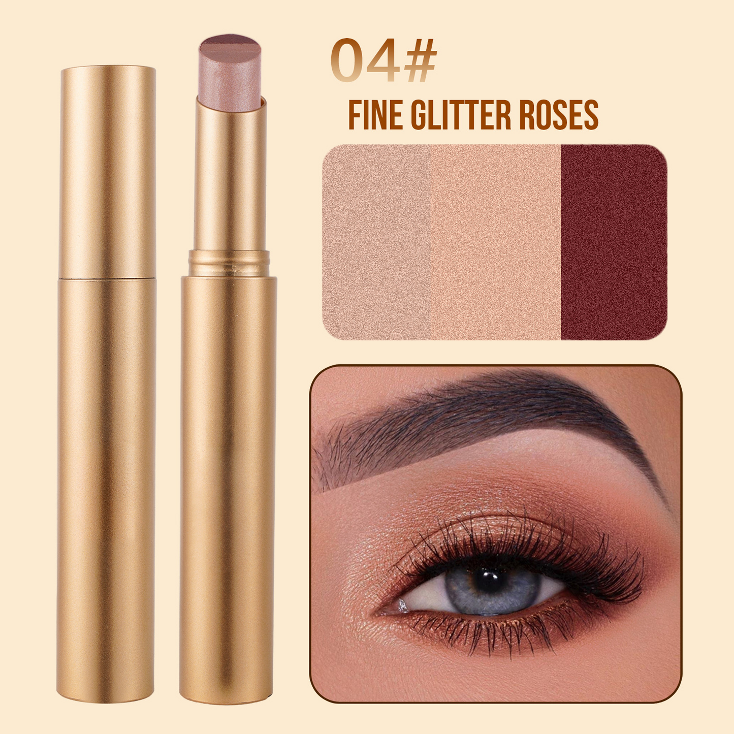 ✨Sylvancove® 3-in-1 Shimmer Eyeshadow Stick | One Swipe, Stunning Eyes 💖