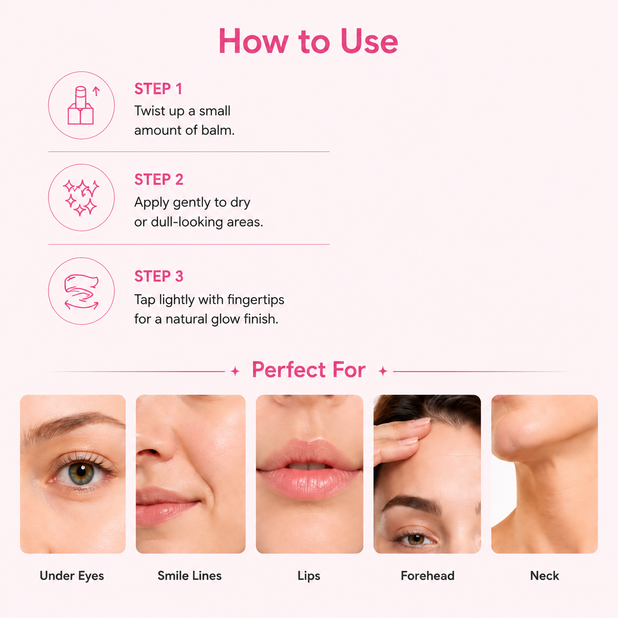 Sylvancove® Pink Collagen Volume Multi Balm & Pink Collagen Volume Eye Mask