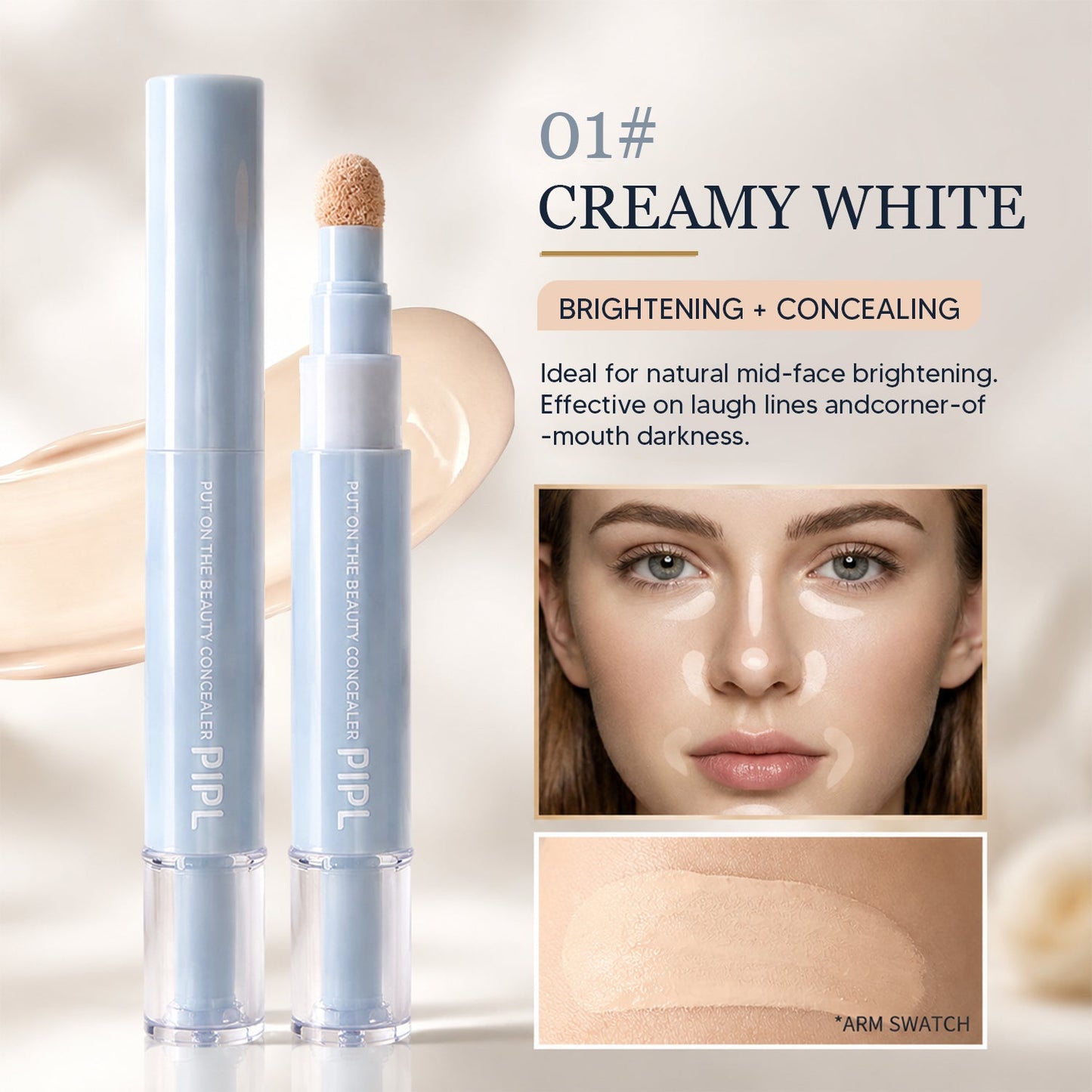 💝 TODAY ONLY — 50% OFF 💝Sylvancove®Concealer Pen – Brightening, Correcting & Long-Lasting