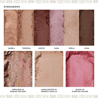 Sylvancove® Baked Starter Kit - Tuscan Dreams includes Baked Multicolor Eyeshadow Palette