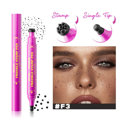 Sylvancove® Waterproof Freckles Pen: Faux Freckle Stamp and Fine Tip Eyeliner for Realistic